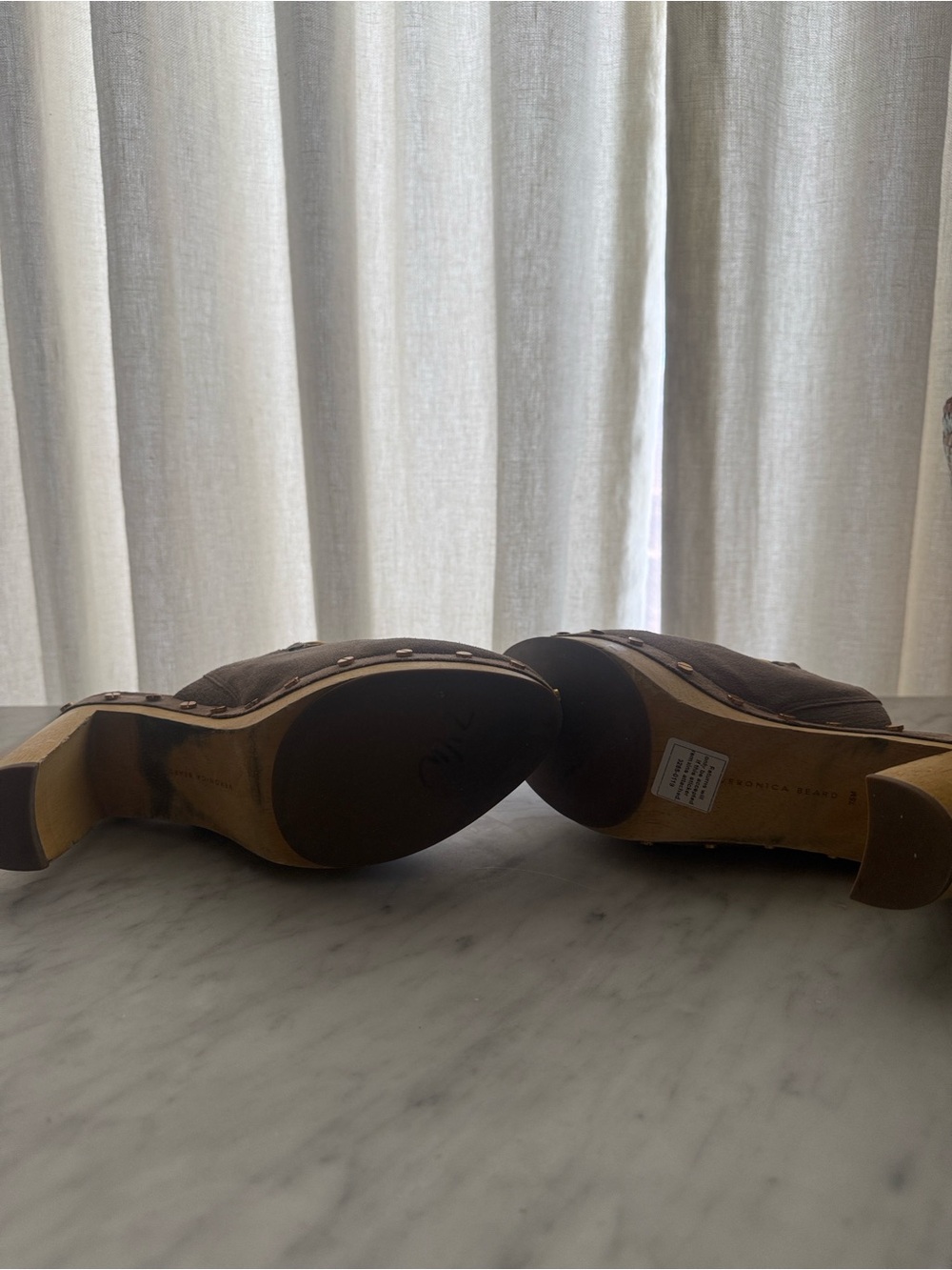 Veronica Beard studded heeled clogs - Picture 8 of 8